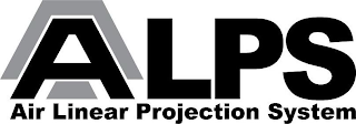 ALPS AIR LINEAR PROJECTION SYSTEM logo