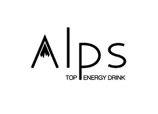 ALPS TOP ENERGY DRINK logo