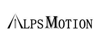ALPSMOTION logo