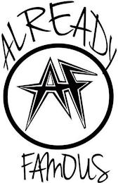 ALREADY FAMOUS AF logo