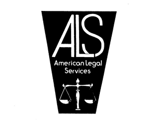 ALS AMERICAN LEGAL SERVICES logo