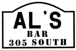 AL'S BAR 305 SOUTH logo