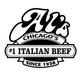 AL'S CHICAGO'S #1 ITALIAN BEEF SINCE 1938 logo