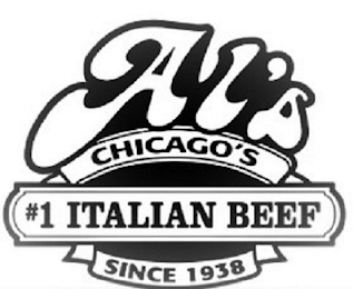 AL'S CHICAGO'S #1 ITALIAN BEEF SINCE 1938 logo