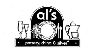 AL'S POTTERY, CHINA & SILVER