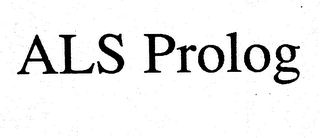 ALS PROLOG logo