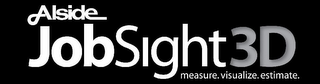 ALSIDE JOBSIGHT 3D MEASURE. VISUALIZE. ESTIMATE. logo