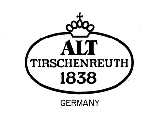 ALT TIRSCHENREUTH 1838 GERMANY logo