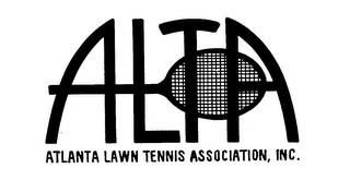 ALTA ATLANTA LAWN TENNIS ASSOCIATION, IN logo