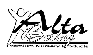 ALTA BABY PREMIUM NURSERY PRODUCTS logo