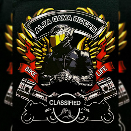 ALTA GAMA RIDERS BIKE LIFE CLASSIFIED PAINES logo