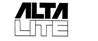 ALTA LITE logo