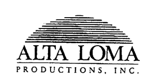 ALTA LOMA PRODUCTIONS logo