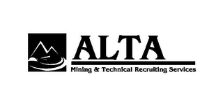 ALTA MINING & TECHNICAL RECRUITING SERVICES logo