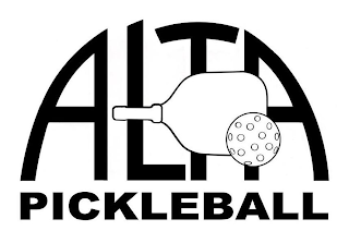 ALTA PICKLEBALL logo