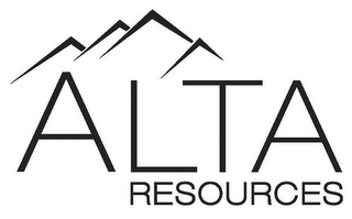 ALTA RESOURCES logo