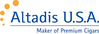 ALTADIS U.S.A. MAKER OF PREMIUM CIGARS logo