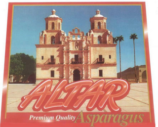 ALTAR PREMIUM QUALITY ASPARAGUS logo