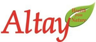 ALTAY HEALTH FROM NATURE logo