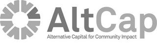 ALTCAP ALTERNATIVE CAPITAL FOR COMMUNITY IMPACT logo