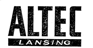 ALTEC LANSING logo