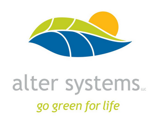 ALTER SYSTEMS INC. GO GREEN FOR LIFE logo