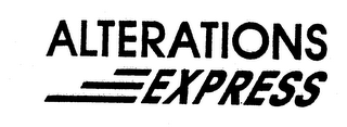 ALTERATIONS EXPRESS logo