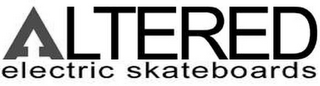 ALTERED ELECTRIC SKATEBOARDS logo