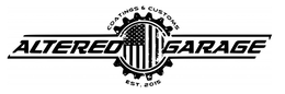 ALTERED GARAGE COATINGS & CUSTOMS EST. 2015 logo