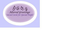 ALTERED GREETINGS "SPECIAL CARDS FOR SPECIAL PEOPLE" logo