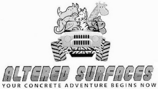 ALTERED SURFACES YOUR CONCRETE ADVENTURE BEGINS NOW logo