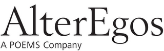 ALTEREGOS A POEMS COMPANY logo