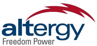 ALTERGY FREEDOM POWER logo