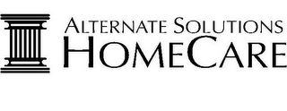 ALTERNATE SOLUTIONS HOMECARE logo
