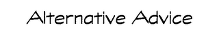 ALTERNATIVE ADVICE logo