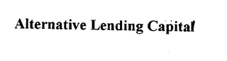 ALTERNATIVE LENDING CAPITAL logo