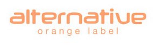ALTERNATIVE ORANGE LABEL logo