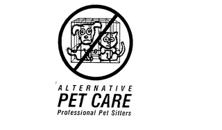 ALTERNATIVE PET CARE PROFESSIONAL PET SITTERS logo