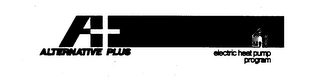 ALTERNATIVE PLUS A+ ELECTRIC HEAT PUMP PROGRAM logo