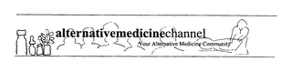 ALTERNATIVEMEDICINECHANNEL YOUR ALTERNATIVE MEDICINE COMMUNITY logo
