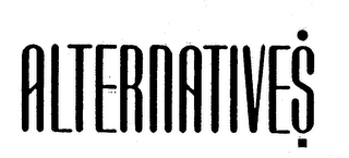 ALTERNATIVES logo