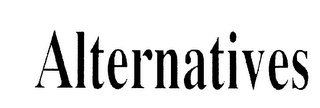 ALTERNATIVES logo