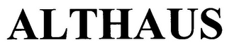ALTHAUS logo