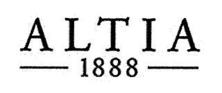 ALTIA 1888 logo