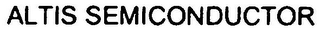 ALTIS SEMICONDUCTOR logo
