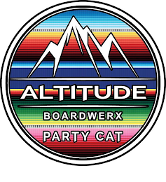 ALTITUDE BOARDWERX PARTY CAT logo