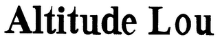 ALTITUDE LOU logo