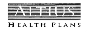 ALTIUS HEALTH PLANS logo