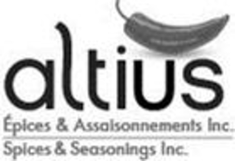 ALTIUS ÉPICES & ASSAISONNEMENTS INC. SPICES & SEASONINGS INC. logo
