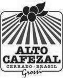 ALTO CAFEZAL CERRADO · BRASIL GROSSI logo